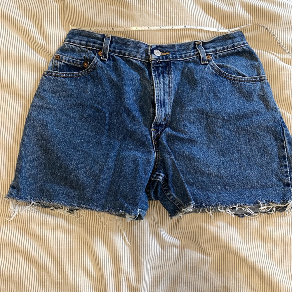 Vintage Levi's 550 Cutoff Denim Jeans